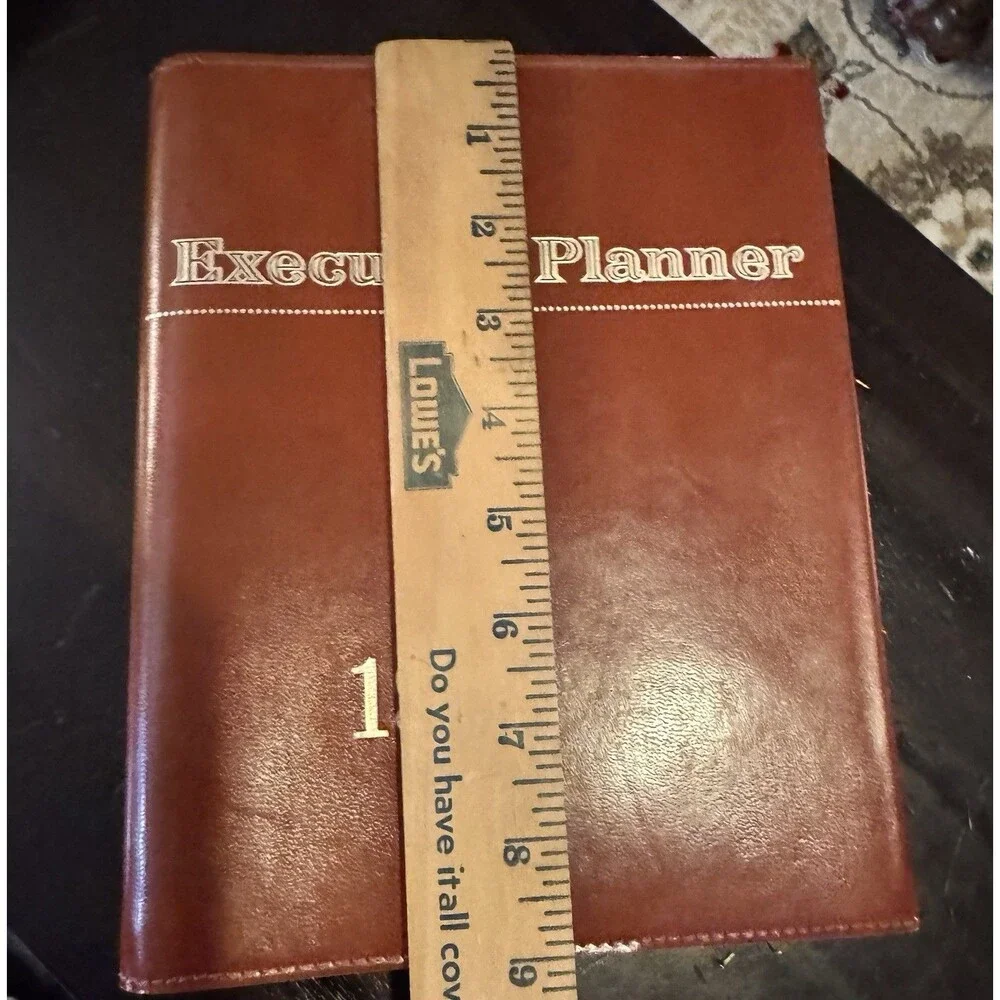 Eatons At A Glance Executive Planner 1967 Vintage Calendar Appointment Used
